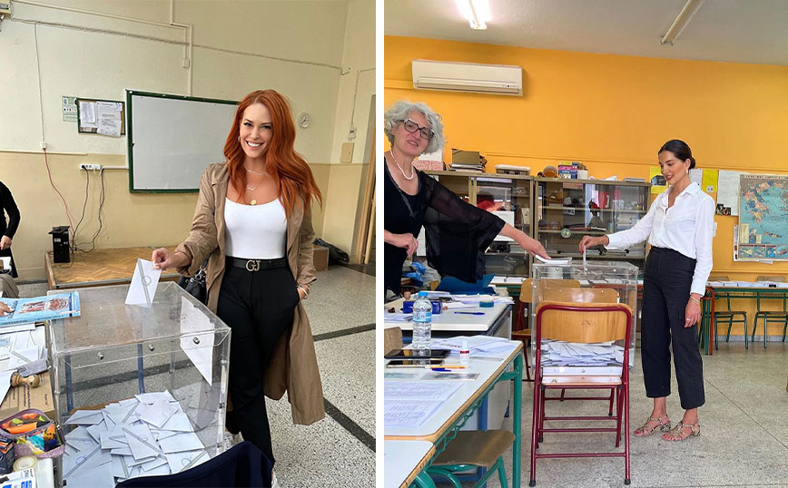 Εκλογές 2023: Η ελληνική showbiz στις κάλπες – Πού ψήφισαν οι επώνυμοι