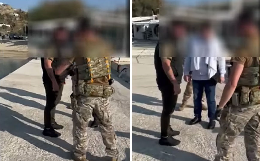 Βίντεο από τη διάσωση δύο μεταναστών μετά το ναυάγιο ανοιχτά της Μυκόνου – Αγνοούνται άλλοι 12