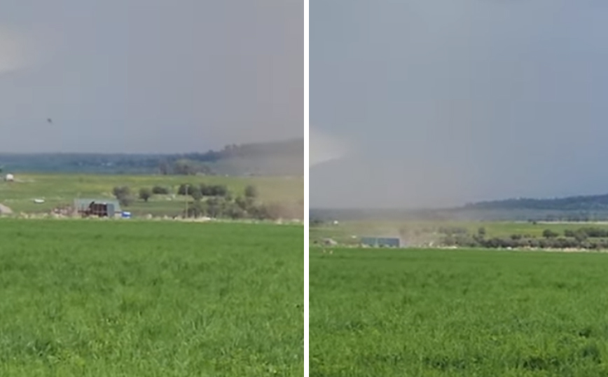 Βλέποντας έναν ανεμοστρόβιλο από απόσταση αναπνοής