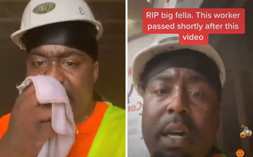 Ανατριχίλα προκαλεί live στο Facebook που ανέβασε εργάτης λίγο πριν καεί από φωτιά που ξέσπασε στη δουλειά του