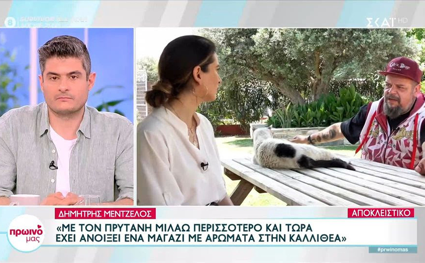 Μεντζέλος: Θέλω να θεωρώ τον εαυτό μου κληρονόμο του Κηλαηδόνη και του Πανούση