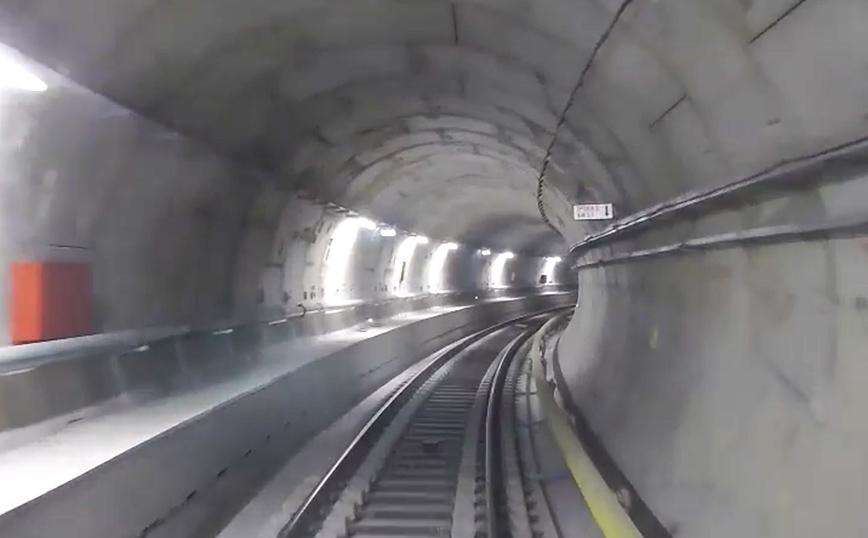 Δοκιμαστική κίνηση συρμού του Μετρό Θεσσαλονίκης &#8211; Στη δημοσιότητα βίντεο