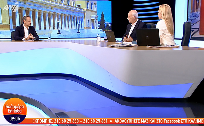 Μητσοτάκης: Ζητώ ισχυρή αυτοδύναμη κυβέρνηση με τη ΝΔ στο τιμόνι &#8211; Το ΠΑΣΟΚ είναι πιο κοντά στον ΣΥΡΙΖΑ