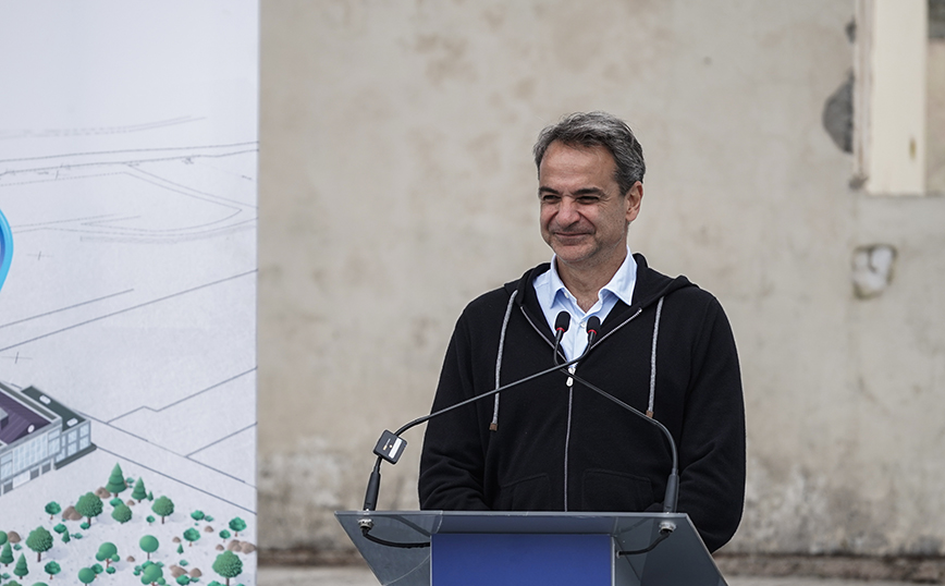 Ο Κυριάκος Μητσοτάκης στη Λέσβο Ο Κυριάκος Μητσοτάκης στη Λέσβο