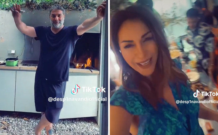 To πρωτομαγιάτικο μπάρμπεκιου Βανδή – Μπισμπίκη: «Γεια σου ψήστη μου!»