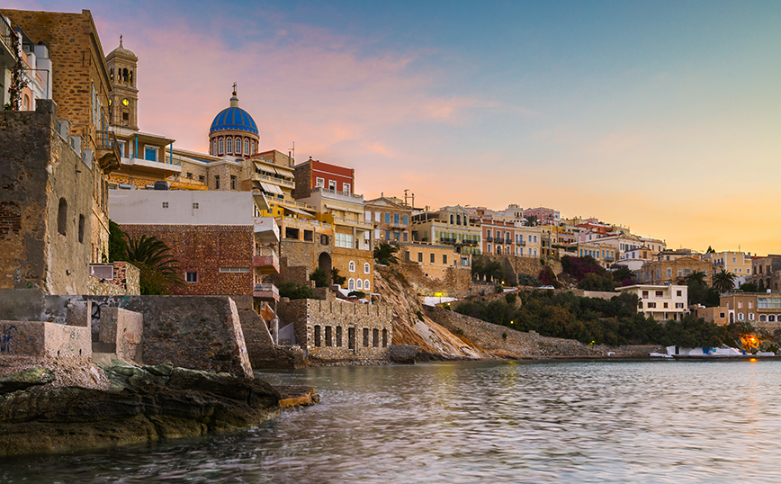 Βαπόρια, Σύρος Βαπόρια, Σύρος