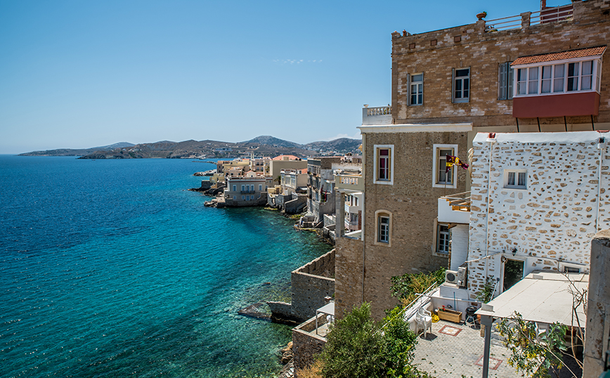 Βαπόρια, Σύρος Βαπόρια, Σύρος