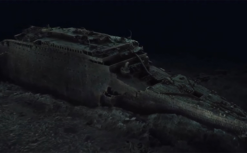 Τρισδιάστατο βίντεο αποκαλύπτει το ναυάγιο του Τιτανικού όπως δεν το έχουμε ξαναδεί