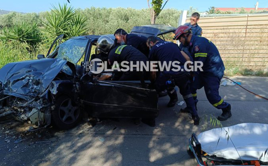 Σοβαρό τροχαίο στα Χανιά &#8211; Στο νοσοκομείο δυο τραυματίες