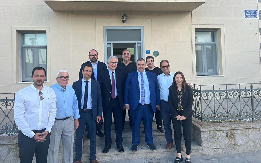 ΝΔ: Ρουσόπουλος και Σπανάκης επισκέφτηκαν τη Λήμνο