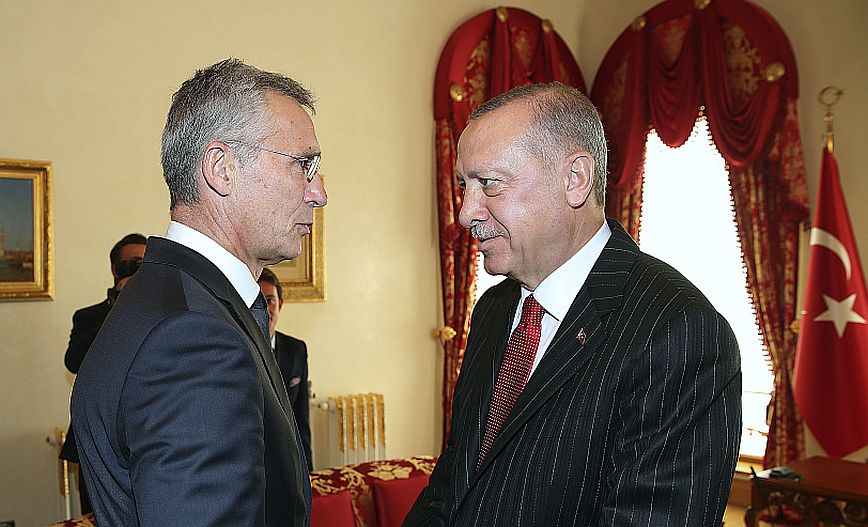 Τουρκία: Συνάντηση Ερντογάν &#8211; Στόλτενμπεργκ στο προεδρικό γραφείο