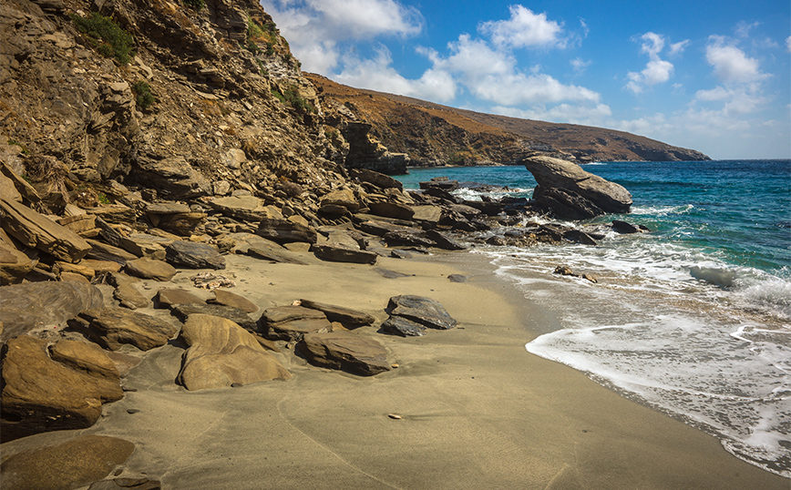 Της γριάς το πήδημα, Άνδρος