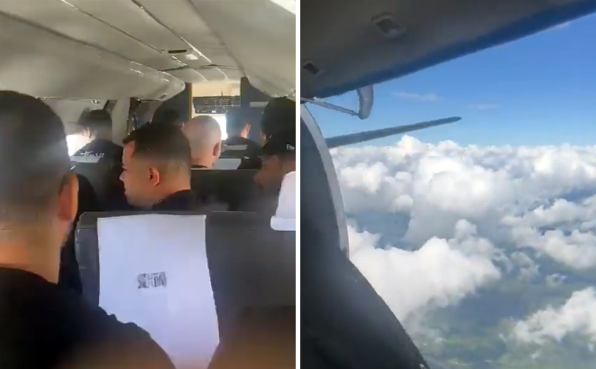 Τρόμος στον αέρα όταν η πόρτα του αεροπλάνου άνοιξε &#8211; Βίντεο με τους επιβάτες που συνεχίζουν το ταξίδι