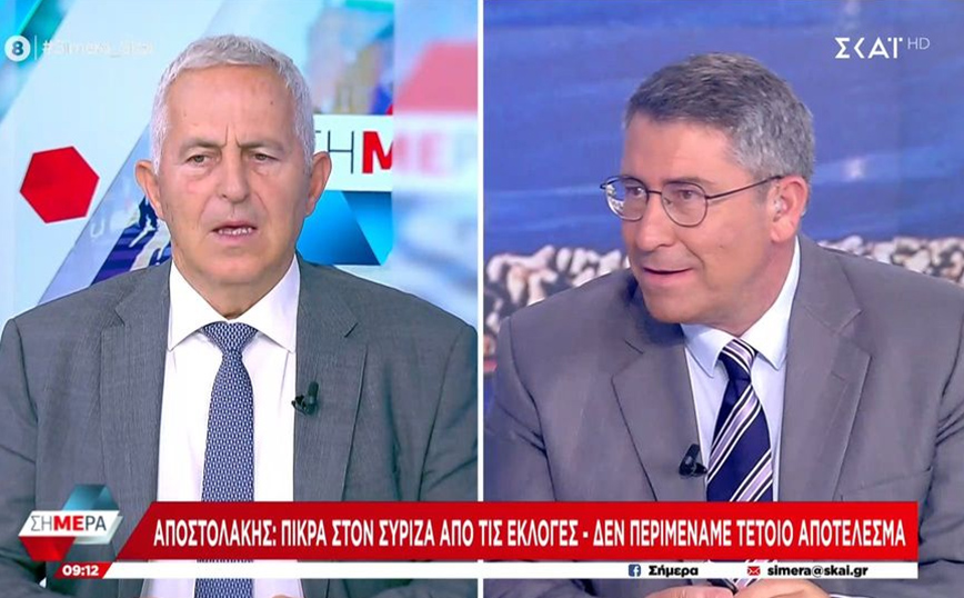 Αποστολάκης: Δεν αμφισβητείται ο Τσίπρας προς το παρόν – Καλή η νέα κυβέρνηση