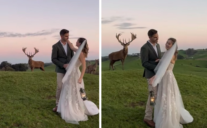 Όταν το photobombing για το γάμο σου έχει&#8230; διπλή ανάγνωση