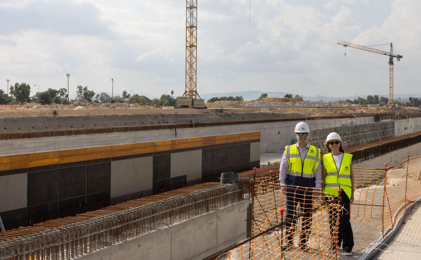 Εντός χρονοδιαγράμματος η επένδυση στο Ελληνικό – Οι πρώτοι όροφοι του Riviera Tower θα είναι εμφανείς στα τέλη του 2023
