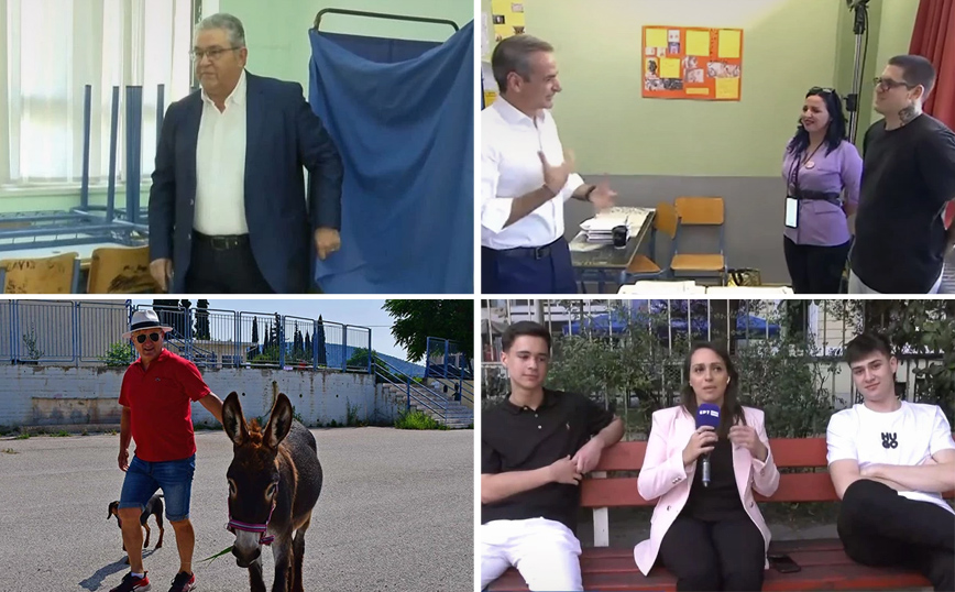 Εκλογές 2023: Ο viral Κουτσούμπας, οι ξενυχτισμένοι μαθητές και τα… τατουάζ του Μητσοτάκη