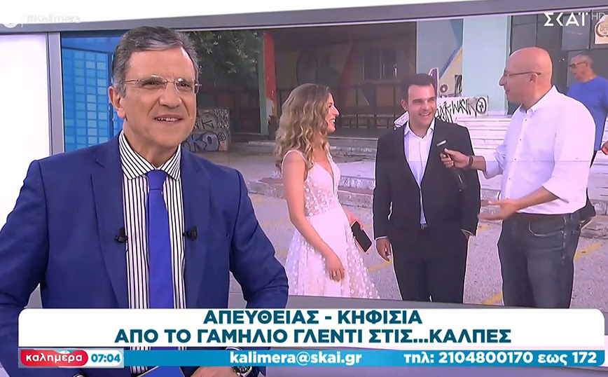 Νύφη και γαμπρός πήγαν κατευθείαν από το γλέντι του γάμου στην κάλπη – Ψήφισαν στην Κηφισιά