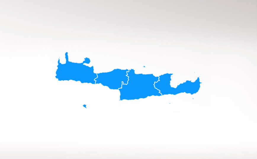 Η Κρήτη «βάφτηκε μπλε» και στις δεύτερες εκλογές – Όλοι οι βουλευτές που εκλέχθηκαν από τα 4 κόμματα