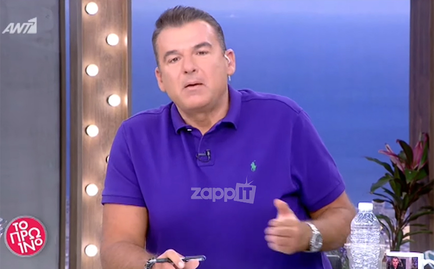 Γιώργος Λιάγκας: Το λέω ξεκάθαρα&#8230; δεν θα υπάρχει καμία συμπαρουσιάστρια του χρόνου σε αυτήν εδώ την εκπομπή