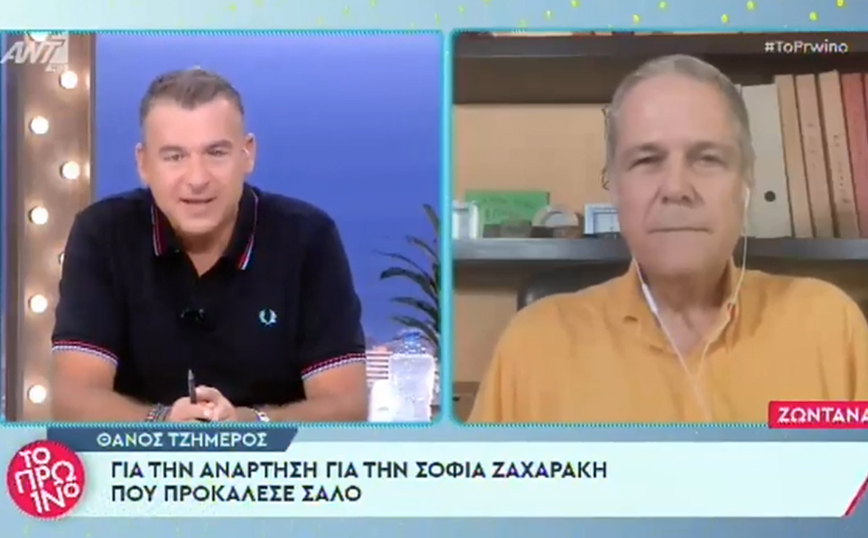 Χαμός στον αέρα του ΑΝΤ1 – Έξω φρενών ο Τζήμερος: «Αφήστε να τελειώσω γ… μια φορά»