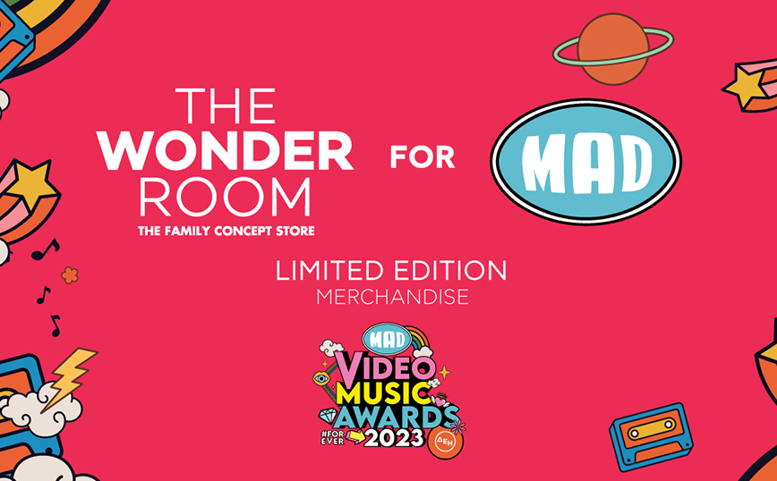 Τα MAD VIDEO MUSIC AWARDS από τη ΔΕΗ κυκλοφορούν συλλεκτική συλλογή official merchandise για την επέτειο των 20 χρόνων τους