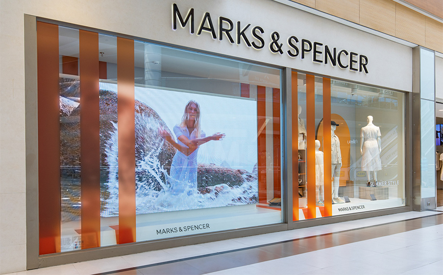 Marks &#038; Spencer: Ανανεωμένα τα καταστήματα  στο The Mall Athens και την Πάτρα!