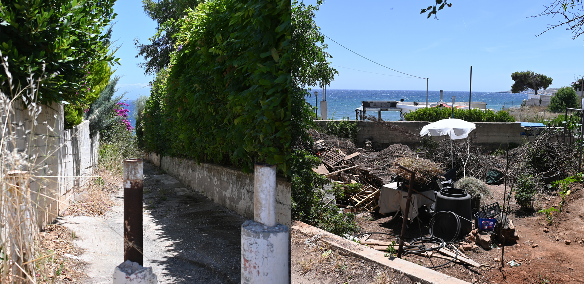 Το Μάτι 5 χρόνια μετά τη φονική φωτιά: Οικόπεδα γεμάτα χόρτα και παρατημένοι δρόμοι που οδηγούν στην παραλία