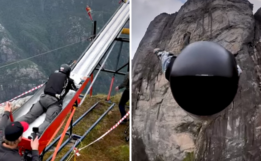 Η&#8230; ανθρώπινη εκτόξευση που δύσκολα θα έκανε ο καθένας