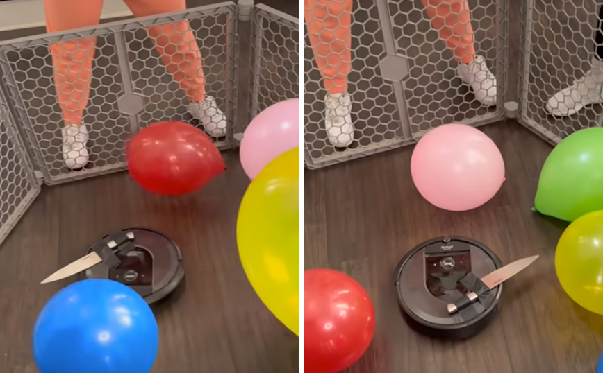 Ρώσικη ρουλέτα με&#8230; σκούπα ρομπότ