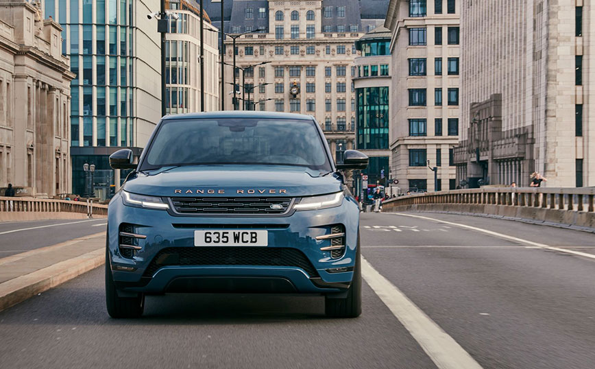 Το νέο Range Rover Evoque είναι πολυτελές, υπερσύγχρονο και εξηλεκτρισμένο