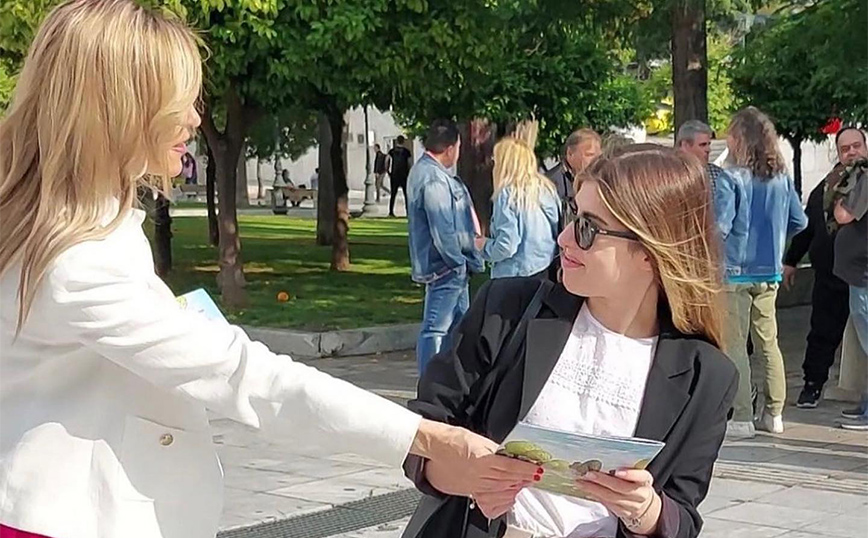 Δράση για την πρόληψη της παιδικής κακοποίησης πραγματοποιήθηκε στο Κεντρικό Περίπτερο της Ν.Δ. στο Σύνταγμα