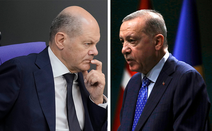 Όλαφ Σολτς και Ταγίπ Ερντογάν αντάλλαξαν απόψεις ενόψει της συνόδου κορυφής του ΝΑΤΟ