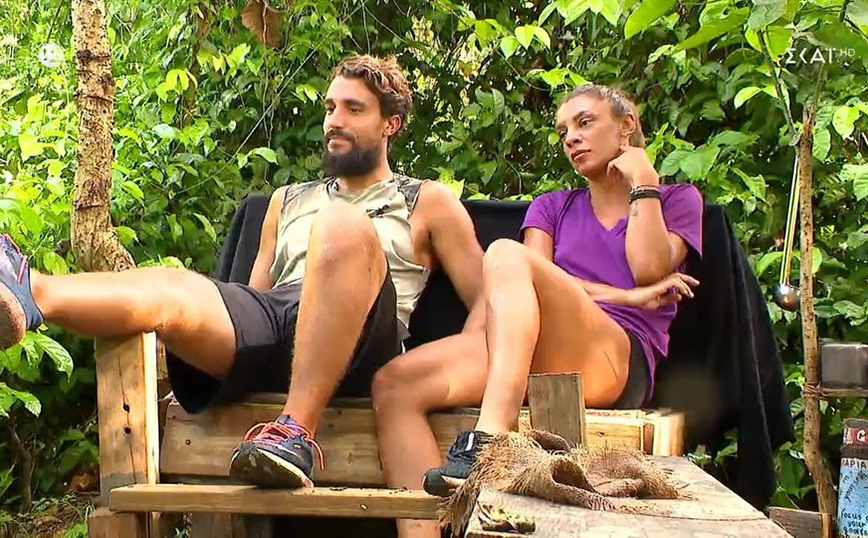 Survivor All Star: Πικράθηκε η Μαριαλένα Ρουμελιώτη που δεν της είπε μια καλή κουβέντα ο Κωνσταντίνος Βασάλος