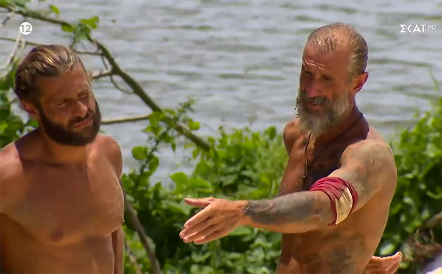 Survivor All Star: Διακόπηκε ο αγώνας μετά από ένσταση του Τάκη Καραγκούνια για αντιαθλητική συμπεριφορά του Ηλία Μπόγδανου