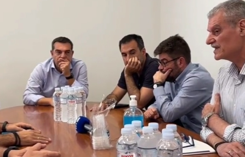 Επεισόδιο Τσίπρα με τον υπηρεσιακό υπουργό Πολιτικής Προστασίας: «Δεν υπάρχει δυνατότητα επέμβασης – Τι λέτε τώρα;»