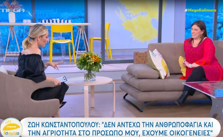 Ζωή Κωνσταντοπούλου: «Εγώ και ο σύντροφός μου δεχτήκαμε άγρια και κανιβαλιστική επίθεση»