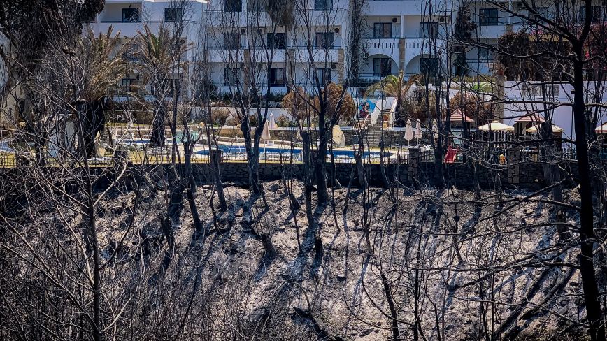 Ασσύληπτη καταστροφή από τη φωτιά στη Ρόδο &#8211; Έχουν καεί 206.610 στρέμματα