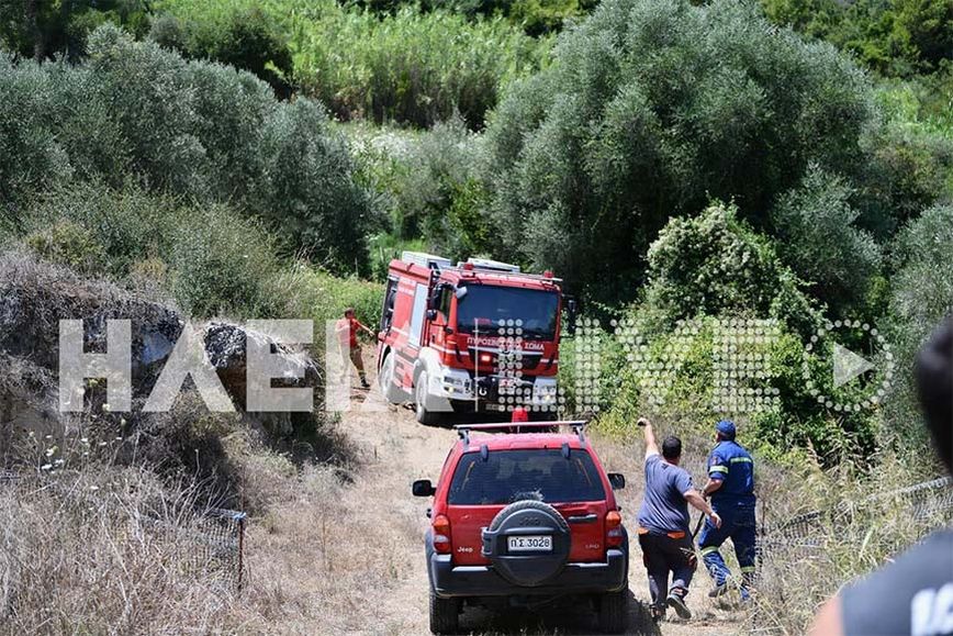 Φωτιά στην Ηλεία: Προσαγωγή υπόπτου για απόπειρα εμπρησμού στην Αρχαία Ολυμπία