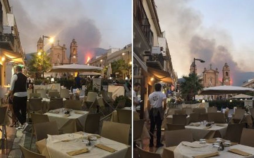 Πενήντα πυρκαγιές στη Σικελία – Δεκάδες κάτοικοι εγκατέλειψαν τα σπίτια τους στα περίχωρα του Παλέρμο