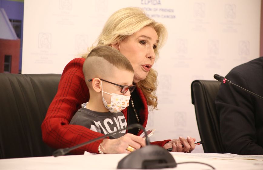 Μαριάννα Βαρδινογιάννη: Είχε δώσει «ιερή υπόσχεση» να βρίσκεται συνεχώς στο πλευρό των παιδιών που παλεύουν με τον καρκίνο