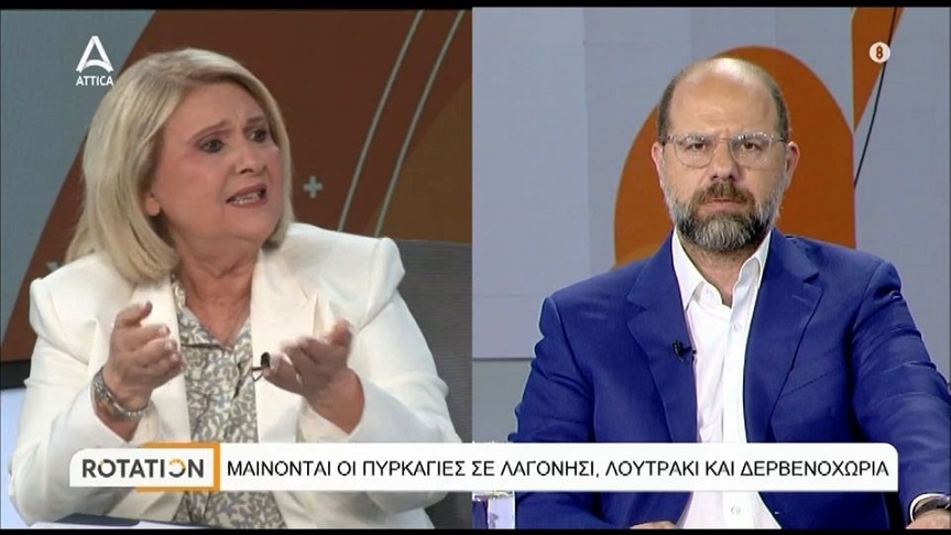 Έξω φρενών η Σοφία Βούλτεψη με τον Στέφανο Ξεκαλάκη του ΠΑΣΟΚ και τη δήλωσή του για τις πυροσβεστικές δυνάμεις &#8211; «Αυτό είναι ύβρις»