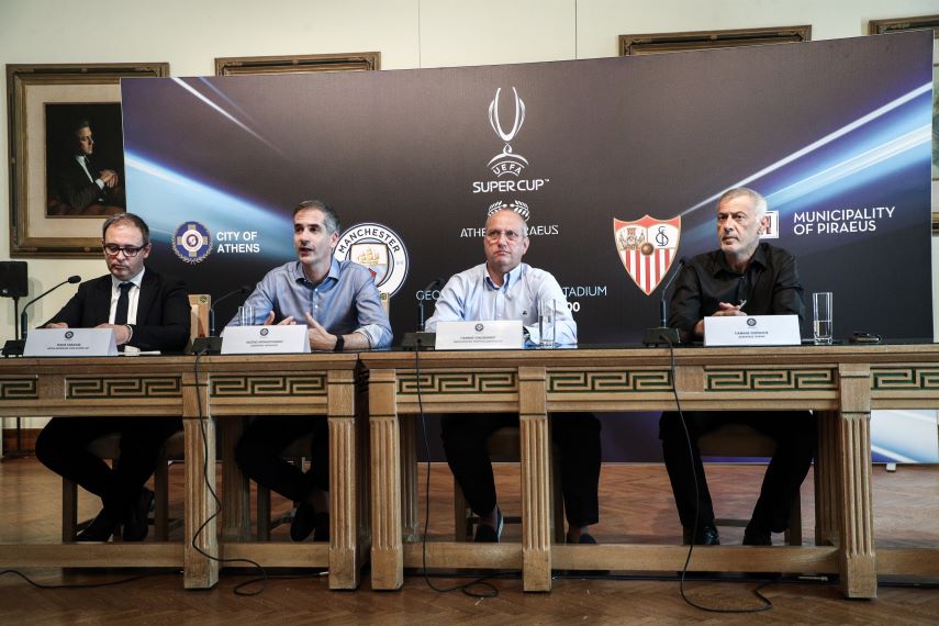 Τελικός UEFA Super Cup – Οικονόμου: Διοργανώσεις που σηματοδοτούν τη δυναμική επάνοδο της χώρας μας