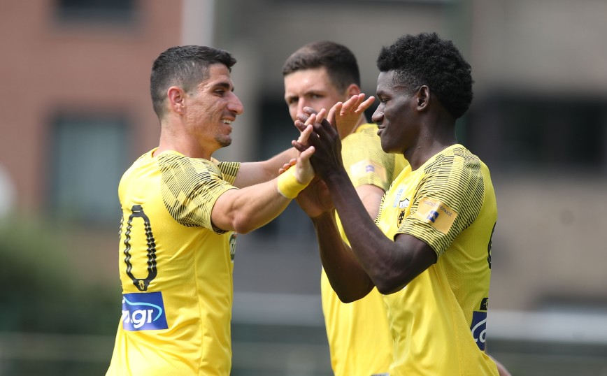 ΑΕΚ – Αντβέρπ 3-0: Φιλική νίκη με Φαν Βέερτ, Ζίνι και Κοσίδη