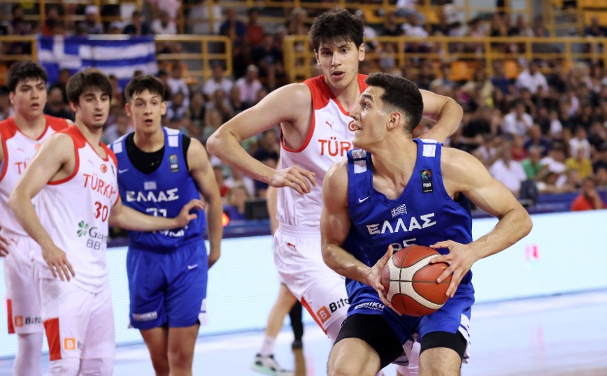 Ελλάδα – Τουρκία 87-61: Μεγάλη πρόκριση στους «4» του Eurobasket Νέων