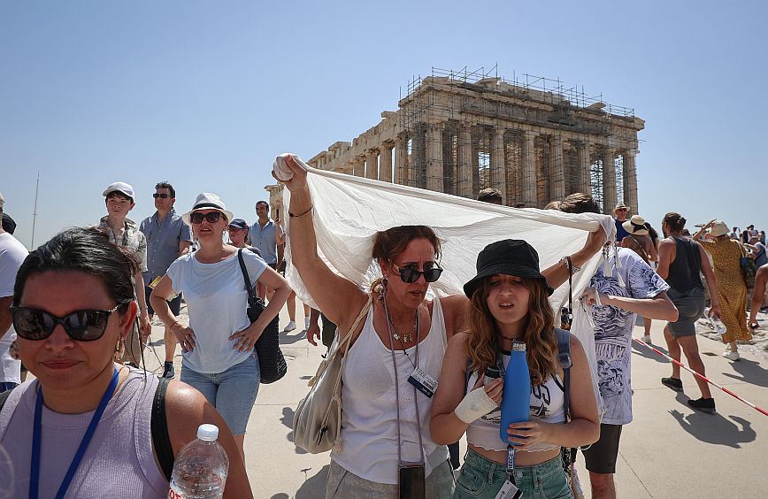 Κλειστή και την Κυριακή η Ακρόπολη λόγω καύσωνα &#8211; Από τις 11:30 έως τις 17:30