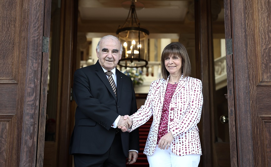 Επίσημο δείπνο στο πρόεδρο της Μάλτας παρέθεσε η Κατερίνα Σακελλαροπούλου
