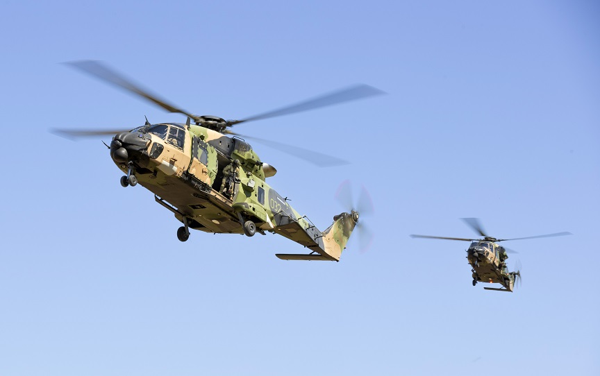 Αυστραλία: Συνετρίβη στρατιωτικό ελικόπτερο – Αγνοούνται τα τέσσερα μέλη του πληρώματος