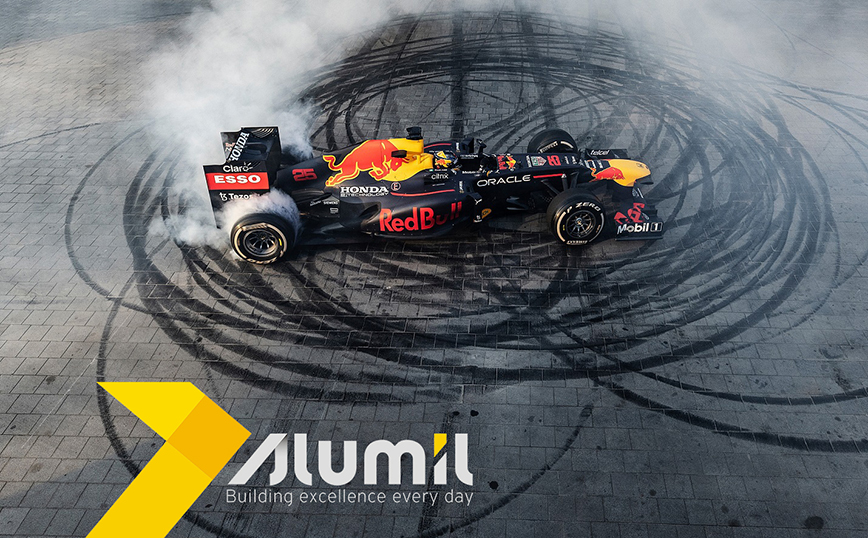 Red Bull Showrun by ALUMIL: Οι κορυφαίες επιδόσεις της F1 συναντούν την καινοτομία της ελληνικής πολυεθνικής