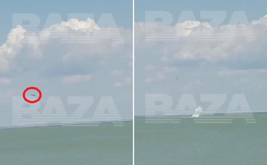 Βίντεο με πτώση ρωσικού μαχητικού Su-25 στην Αζοφική Θάλασσα – Νεκρός ο πιλότος